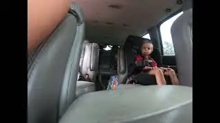 Kids jamming going to the beach
