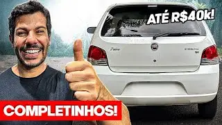 10 CARROS ECON&Ocirc;MICOS E COMPLETOS AT&Eacute; R$40MIL REAIS!!😱