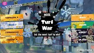 Splatoon 3 - FrostyFest 2026 - Open Battle - Crableg Capital - Team Solo vs. Team Family