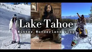 TRAVEL VLOG Lake Tahoe best winter trip &hearts;