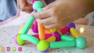 DIY Magnetic sticks STEM/STEAM DIY Building Block Toys