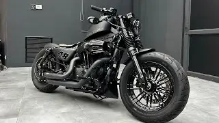 Sportster Forty Eight &bdquo;The Beast&rdquo; with V&H exhaust