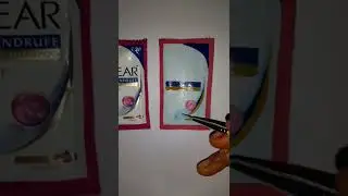 How to draw shampoo|Shampoo 3d drawing#Shampoo realistic painting#Shorts#Creative art#Trending
