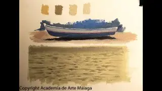 CÓMO PINTAR LA ARENA DE LA PLAYA. Cómo pintar al óleo