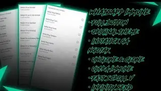 WHATSAPP IMMUNE || INSTATICK GA NGOTAK || UNCLONE & CLONE || WA KEBAL || TEMA ORIGINAL