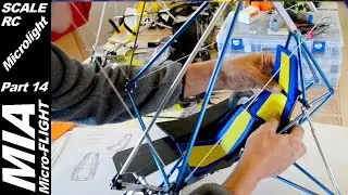 RC Microlight - Design and Build - Part 14 - One way to Make a Tanarg Trike  MIA Micro-FLIGHT Style