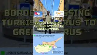 Crossing from Southern to Northern Cyprus