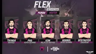 FLEX eSports presents its PUBG Mobile Roster!