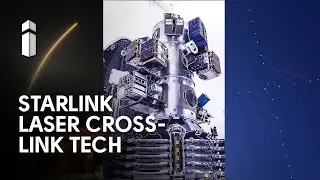 Что представляет собой технология лазерной кросс-связи спутников Starlink?