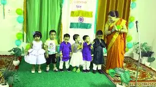 Independence Day(15 August)Clean Classroom, Clean India Play by Small Kids |First Step Public School