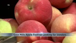 Gays Mills Apple Festival looking for vendors