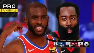 Oklahoma City Thunder vs Houston Rockets | Aug. 18. 2020 | Game 1| NBA Playoffs | Обзор матча