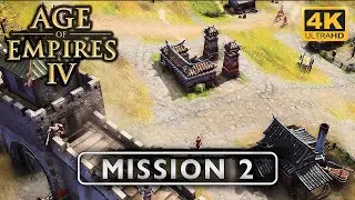 〈4K〉Age of Empires IV The Mongol Empire: Mission 2 - Walkthrough - No Commentary GamePlay