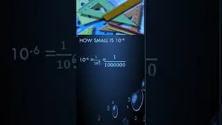 How Small is 10-⁶? - These Shorts Are Going Viral!