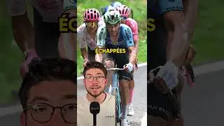 Dries De Bondt a-t-il roul&eacute; volontairement pour Carapaz ? 😲🧐 #cyclisme #cycling #sport #sports