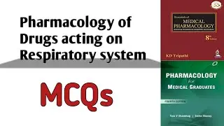 Pharmacology || Drugs Acting on Respiratory system || Multiple choice questions
