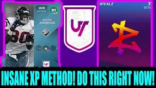 INSANE XP METHOD! DO THIS RIGHT NOW! INSANE REWARDS! MADDEN 21 ULTIMATE TEAM!