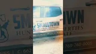 New truck wrap!! #TheSmallTownWay #SmallTownProperties #RealEstate #Hunting #Land #Home #Pro