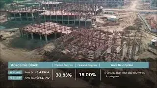 Assam skill University project progress Video #Construction #goodquallity