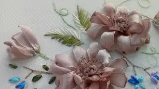 365 - Ribbon Embroidery design(Thêu hoa Part 01)