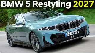 2027-2028 Новый BMW 5-Series Touring LCI (G61) Restyling - Первый взгляд!
