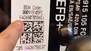 Coding Battery MQB Start-Stop Vw Seat Audi / Codificar Batería EFB+ EMC VAO Evitar Falla S3 8V 🔋