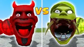 NEW ROBLOX LIN GANG WORM DEMON VS LIN GANG SNAKE MUTANT in Garry's Mod