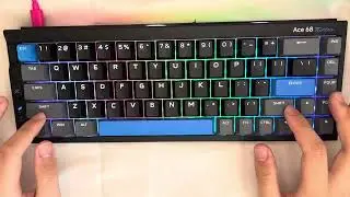 Mchose ace68 turbo typing sound