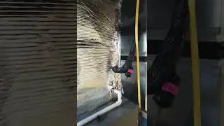 use hvac bubble wrap to stop plenum from sweating with ac