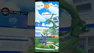 I Got My FIRST HUNDO RAYQUAZA in DUO #rajlife #pokemongo #ytshort