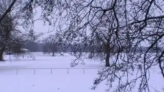 Snow Worcester Racecourse, Pitchcroft, Worcestershire, England 6th January 2010
