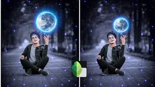 Snapseed Moon Night Photo Editing|| Moon Photo Editing👌 Snapseed Photo Editing Trick - PI EDITZ