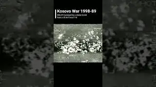 Kosovo | MiG-29 destroyed by a cluster bomb
