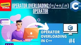 operator overloading assignment(=) | shorthand assignment operator | c++ programming | hindi