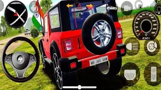 Modified Mahindra 😈Thar Car Games: Indian Cars   (Gadi Wala Game) - Car Game Android Gameplay⚡ 2025