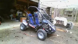 2019 Trailmaster Blazer 200 R Mid Size go kart Review!
