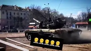 This how Russians tanks roll, 360 degree & burnout.