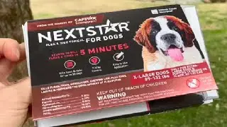 Flea and Tick Prevention for Dogs, Repellent, Treatment, and Control, Fast Acting Waterproof Topical
