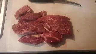 The very best cut of meat for beef stew. Chuck!