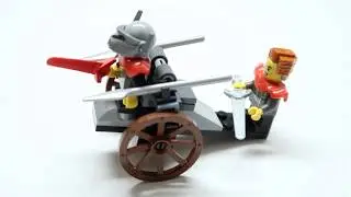 DIY Build a lego Catapult Luncher