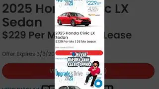 Honda Car Deals 2025 #honda #cardiscounts