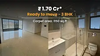 3 BHK Apartment in Eon Homes pune 👀❤#3bhk #3bedroom #apartment