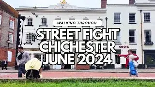 INTENSE STREET ARGUMENT! Between Two Individuals | Chichester West Sussex June