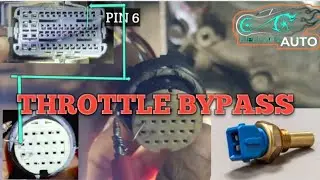 NO ACCELERATION. BYPASS BY COOLANT TEMPERATURE SENSOR