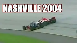 Dan Wheldon and Buddy Rice Slam Wheels at Nashville in 2004