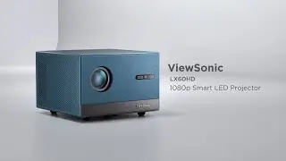 ViewSonic LX60HD Smart LED Projector with Built-in Google TV