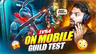 1 Vs 4 In Mobile Challenge For The First Time😢😰|| Gone Wrong😡🤬||Smooth 444