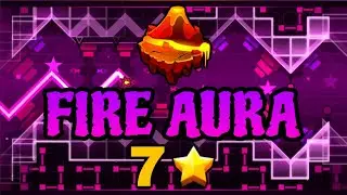 Geometry Dash - ОГНЕННАЯ АУРА - (ЛАВОВАЯ ПЕРЧАТКА)
