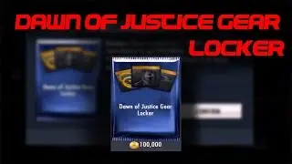 Injustice opening 16 Dawn of justice gear lockers