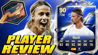 He PASSES LIKE A MAGICIAN&hellip; 🎩🔥 90 TOTY Hero Guti Review! 90 Guti Team of the Year Hero Review! Guti